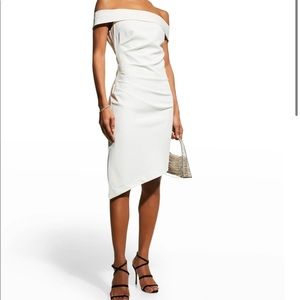 Milly Ally Off-Shoulder Cady Dress